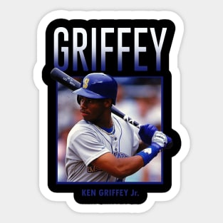 ken griffey jr vintage Sticker